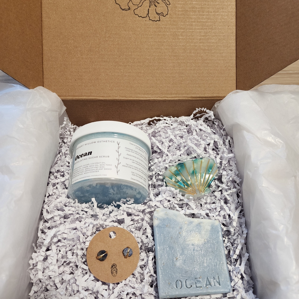 Ocean Themed Selfcare/Bath Gift Set